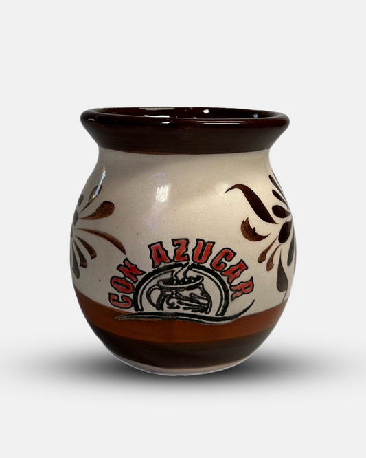 Taza tradicional "Con Azúcar Café"
