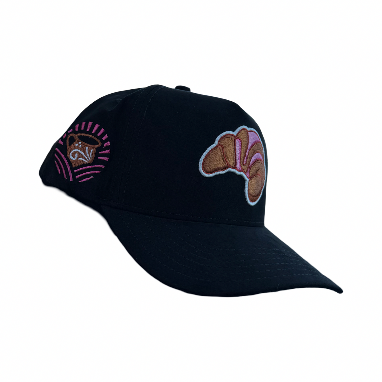 Gorra Negra Suede